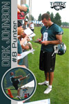 Dirk Johnson signed my photo from last training camp.