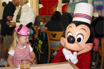 Jolie and Chef Mickey sharing a joke