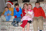 Baby Kenny, Eric, Camerone, AnnaLia, Jolie and Pierce
