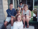 Dave Dunkelberger, Beth (Rosser) Smith, Karen (Orth) Rimby