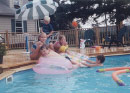 Kids in the pool at the 15-Year Reunion!