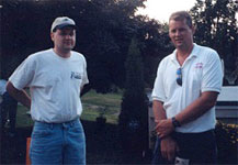 Todd and Erich, looking thrilled to have their pictures taken.