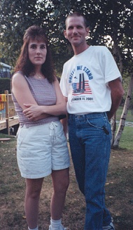 Bev and Daryl Burge from the 15-Year Class Reunion, September 2001