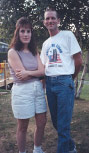 Cathy didn't like the shoes that Bev & Daryl were wearing so she cut them out of the picture.