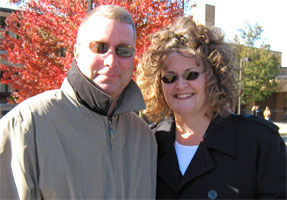 Kevin and Cathy, October 2008