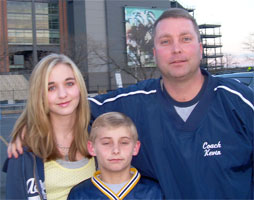 Sarah, Corey and Kevin Rowley