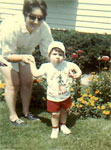 Dave Blose, 2 years old