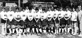 1986 Varsity Field Hockey team starring Diane Churan!