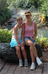 Nicole and Karen, Disney 2005