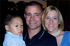 Joshua, John and Laura Van Aken, 2006