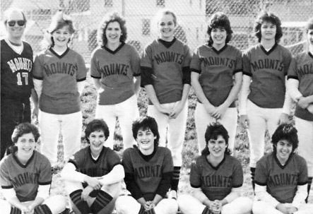 1984 Mt. Penn High School girl softball team starring Cathy Ketcher the Catcher!