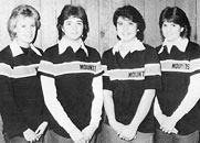 1986 MPHS Girls Varsity bowling team starring...MINDY SNYDER (who missed picture day)