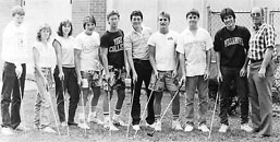 1986 Golf Team featuring Christine Jurasinski