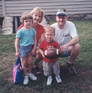 Jenny (Reimert) & Todd Weikel and their 2 kids