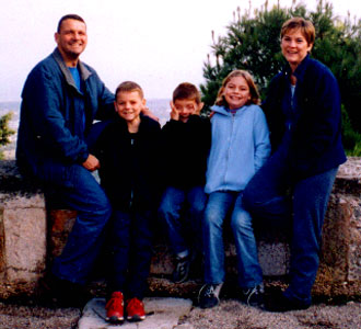 The Corliss Family in Italy, November 2004