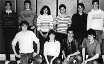 1985 Golf Team featuring Steve Kunkel