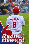 Ryan Howard was promoted to AAA Scranton about two months later