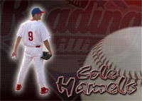 Cole Hamels, Reading Phillies, 2005