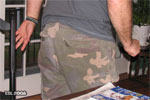 Nothing says Fantasy baseball quite like camouflage shorts.