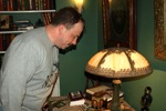 Yearly ritual of Mike staring at lamps.