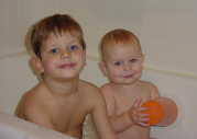 Nathan (4-years old) and Seth (1-year old)