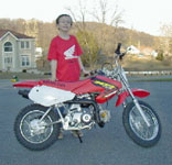 Dean should run over the kid across the street with his new bike...